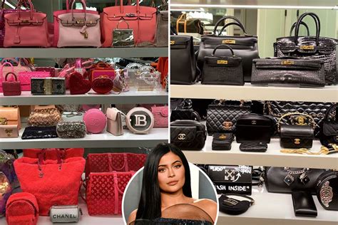 kylie jenner lv bag|Kylie Jenner handbags collection.